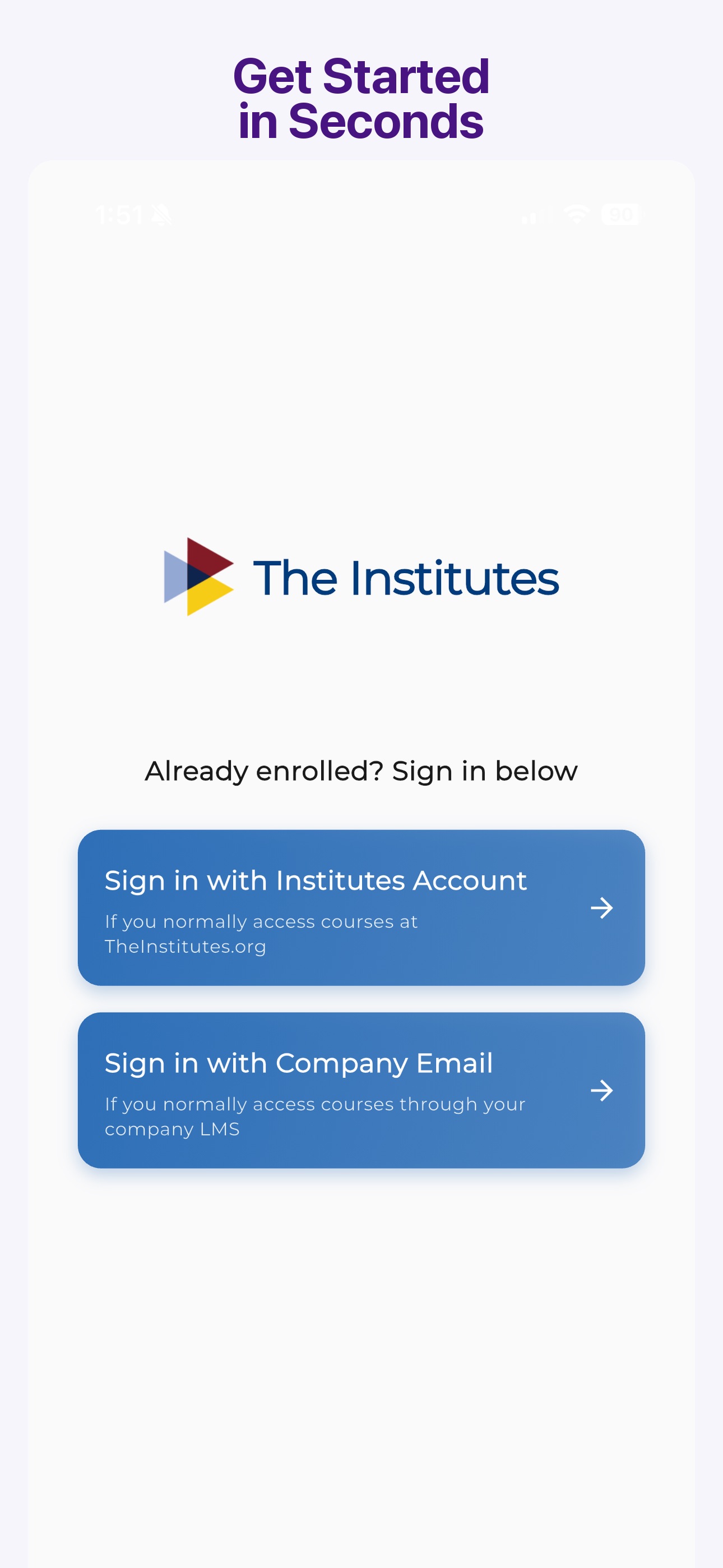 Screenshot 2 of Courses by The Institutes