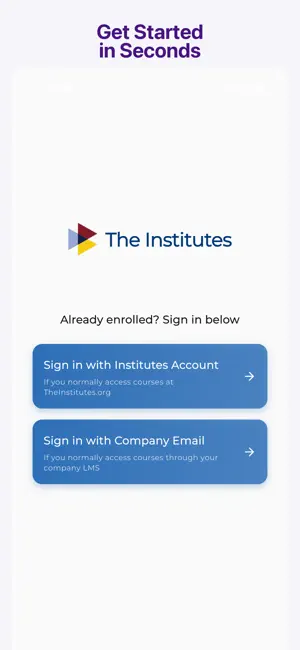 Courses by The Institutes screenshot 2