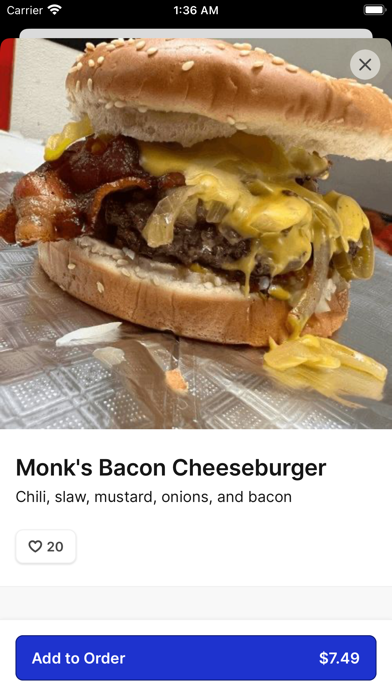 Monk's Cheesesteaks Screenshot