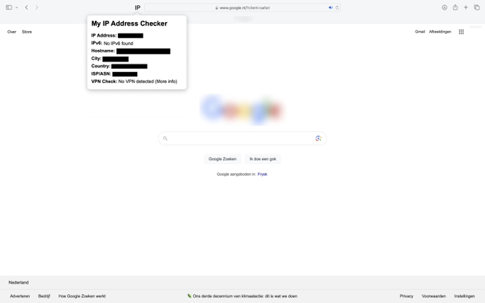 My IP Address Checker and Test