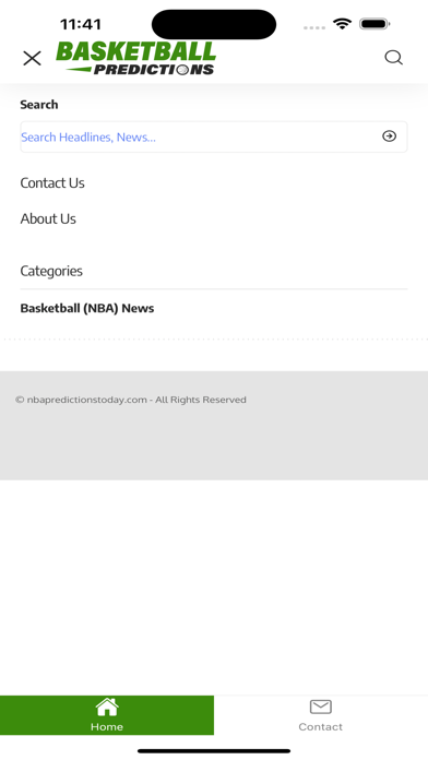 NBA Predictions Today Screenshot