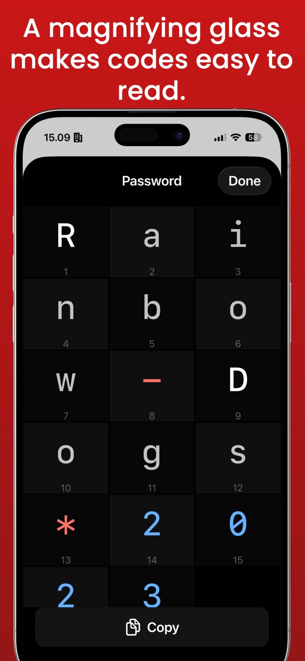 iPhone screenshot