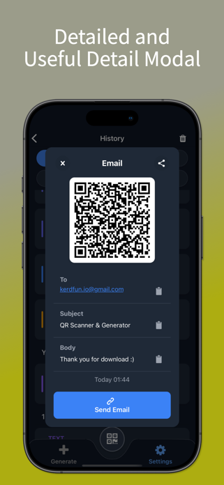 QR-Barcode Generator & Scanner Screenshot 5 of 6