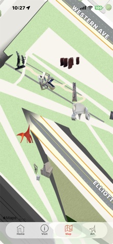 Olympic Sculpture Park iPhone screenshot
