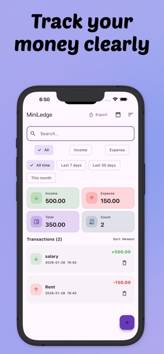 MiniLedger Pro Screenshot 1 of 5