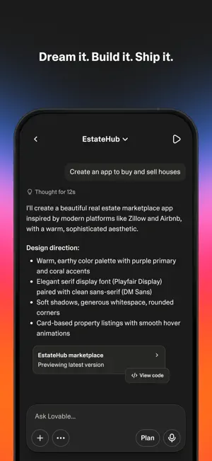 Lovable: Build Apps With AI screenshot 2