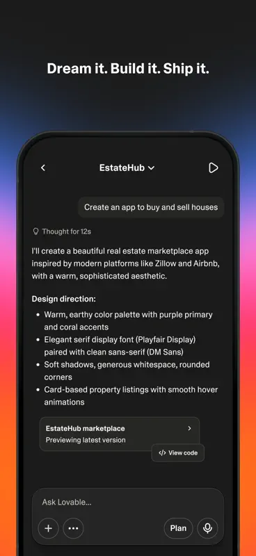 Lovable: Build Apps With AI screenshot 2 of 5