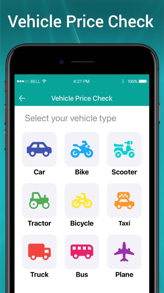 #6. Vehicle Info - Vahan Master (iOS) Bởi: Manisha Lathiya