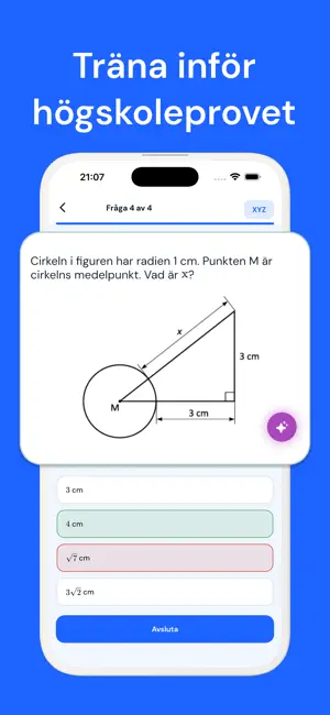 Högskoleprovet - HPKampen iPhone screenshot 1