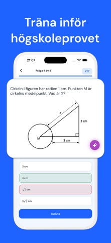 Högskoleprovet - HPKampen iPhone screenshot 1