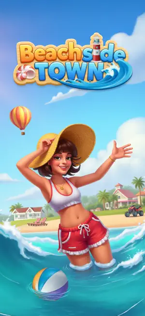 Beachside Town: Merge Puzzle screenshot 1