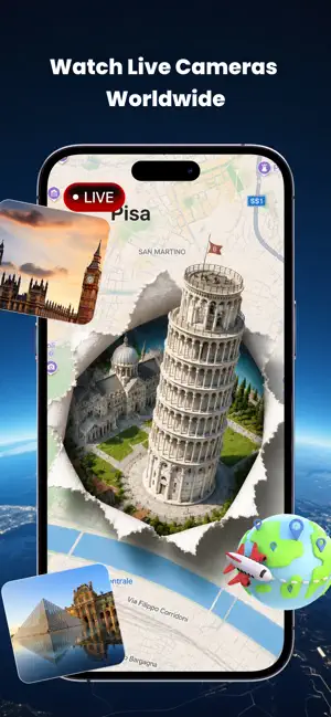 EarthLive: GPS Map Camera screenshot 2