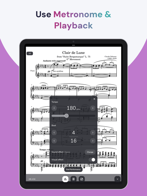 Maestro Amadeus: Sheet Music iPad screenshot