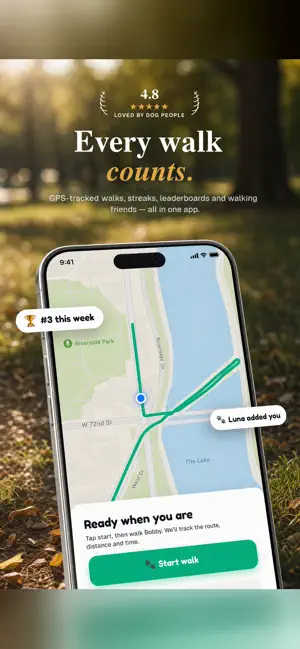 Jupiter Walkies: Dog Walks screenshot 1
