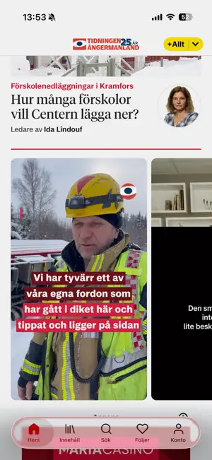 Tidningen Ångermanland screenshot 2