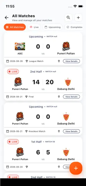 Statify The Kabaddi Score screenshot 4