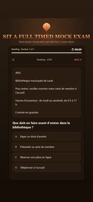 TEF & TCF Canada French Prep screenshot 4