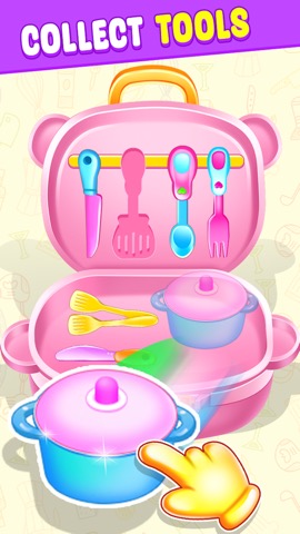 Kitchen Set - Toy Cooking Gameのおすすめ画像1