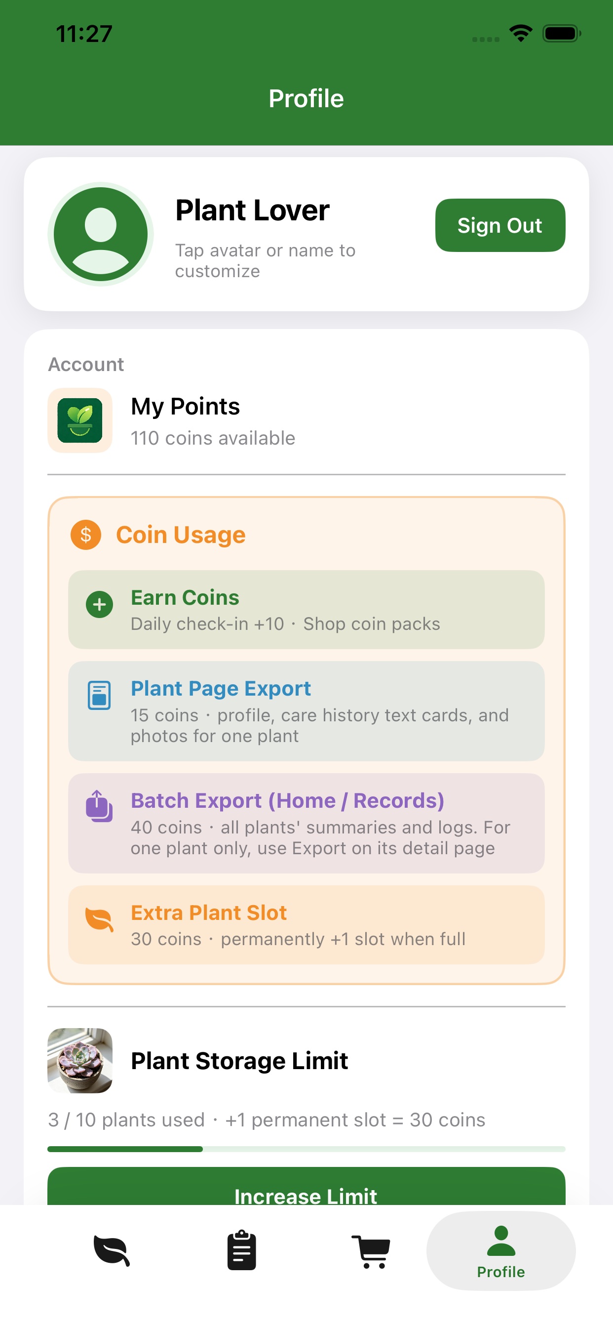 Green Pocket Care screenshot 3