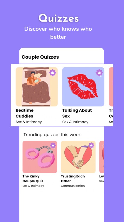 Coupled: Games & Quizzes