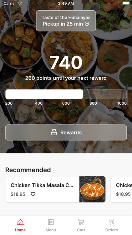 TASTE of the Himalayas