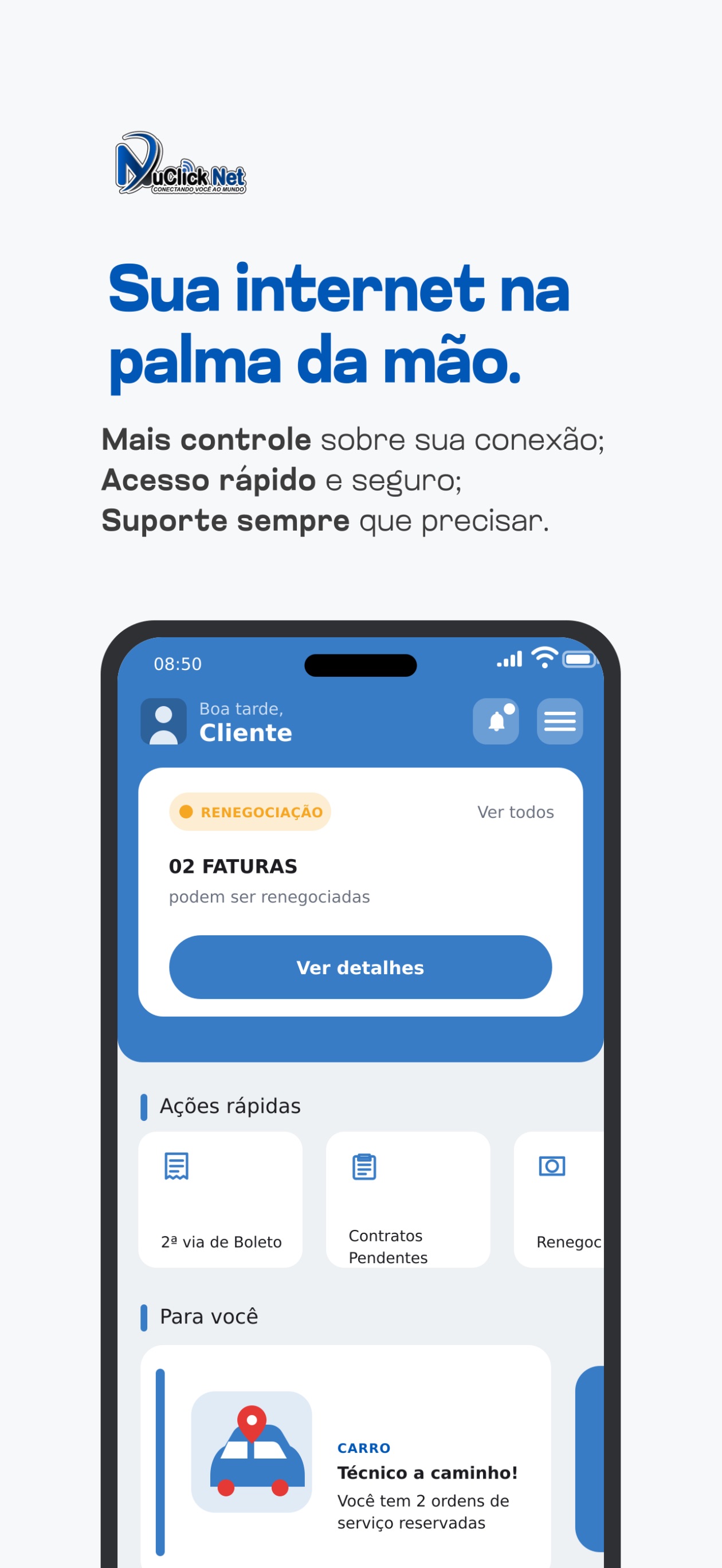 Screenshot 1 of NuClick Net