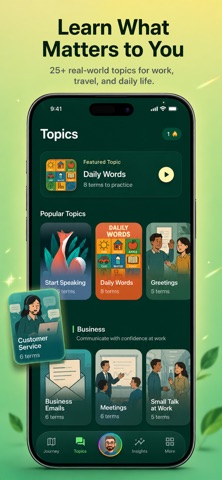 Spexa: Speak English iPhone screenshot