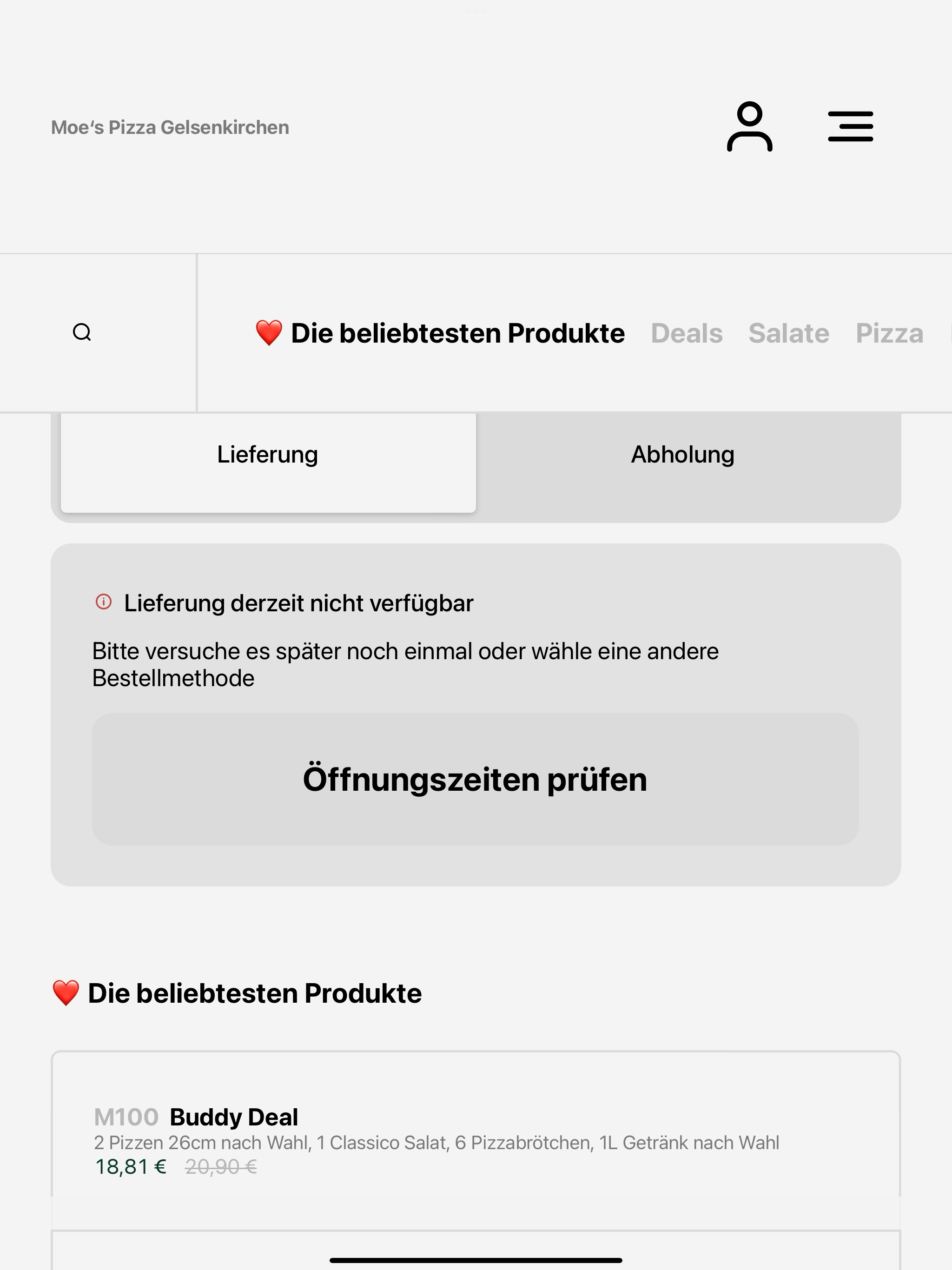 Moes Pizza Gelsenkirchen screenshot 7