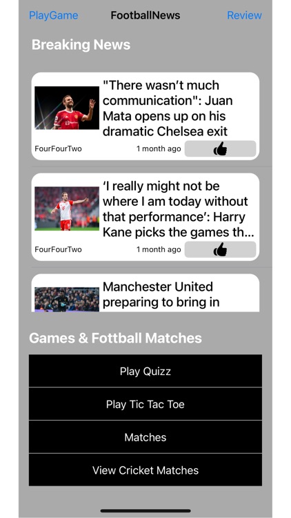 Football News & Games