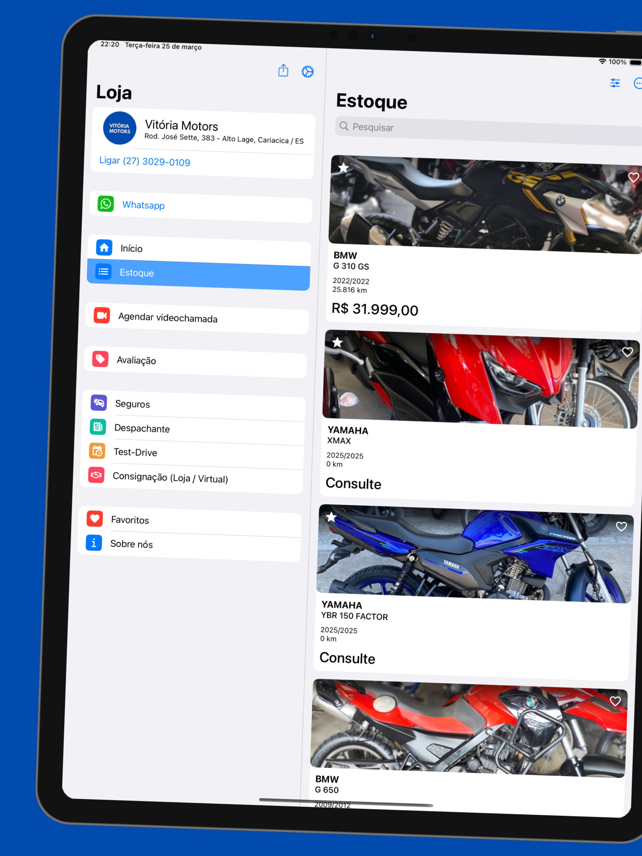 Vitória Motors screenshot 6