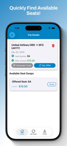 UpSeated screenshot