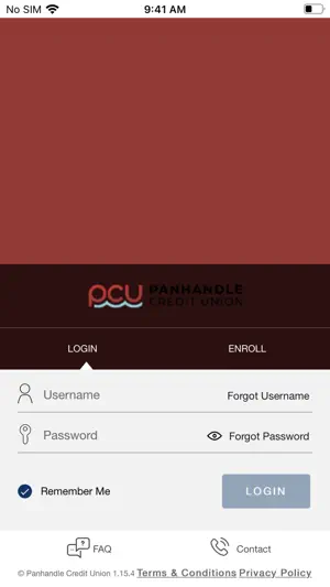 Panhandle Credit Card Manager screenshot 1