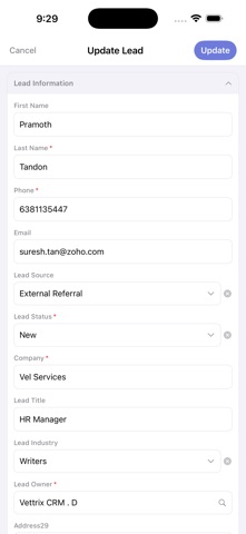 Vettrix CRM Lite screenshot