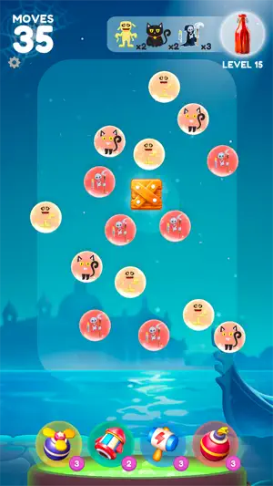 Bubble Monster Merge Evolution screenshot 1