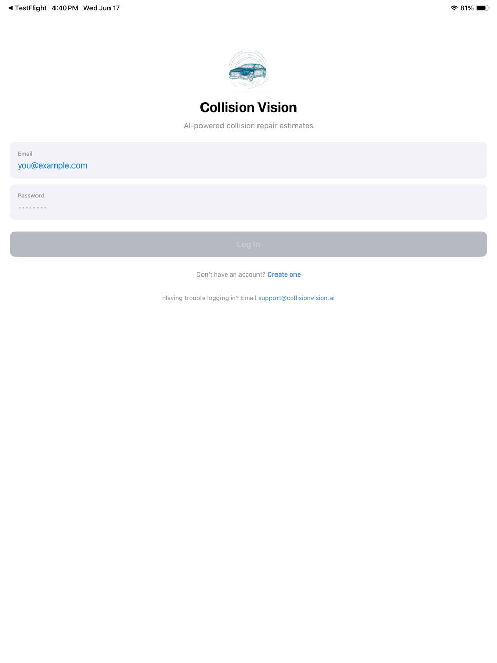 iPad screenshot