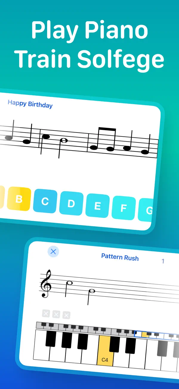 Screenshot #3 pour Learn Music Notes Piano