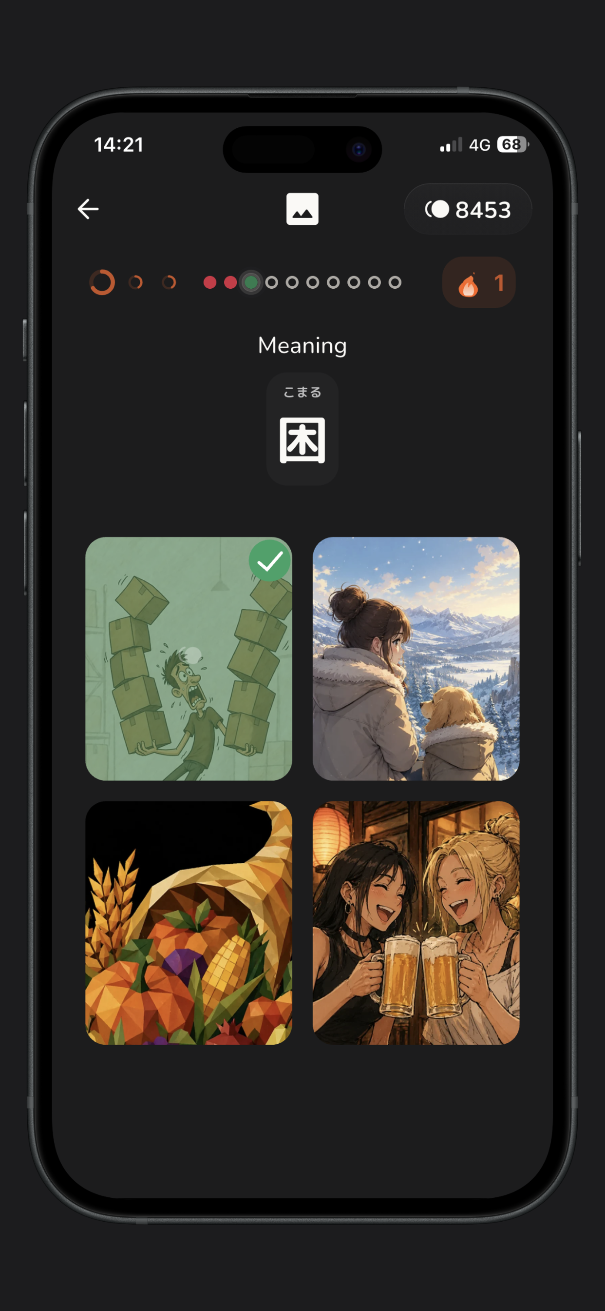 Kanjidon: Kanji & JLPT screenshot 6