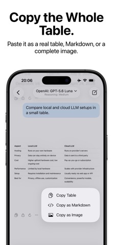 Sencha: LLM Chat Client Screenshot 8 of 10