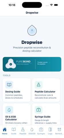 Dropwise - Calculator Reminder Screenshot 2 of 5