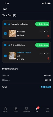 Mini-Mart Marketplace Screenshot 3 of 5