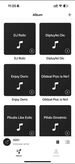 Mosic: Offline Music Player screenshot 1