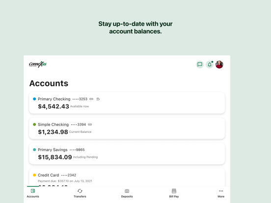 Screenshot #5 pour Connexus CU Mobile App