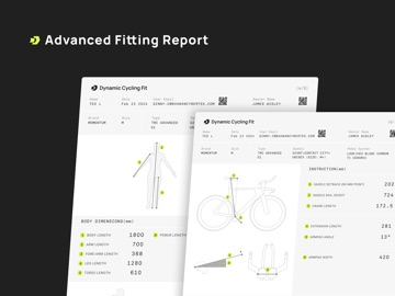 Dynamic Cycling Fit iPad screenshot