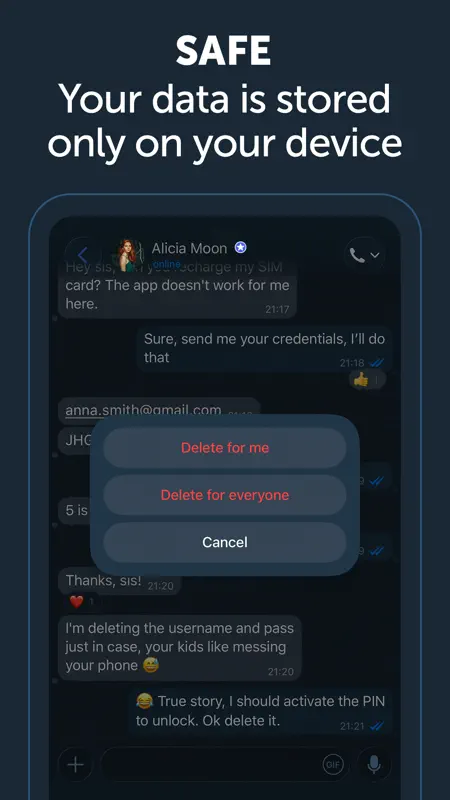 Zangi - Private Messenger screenshot 3 of 8