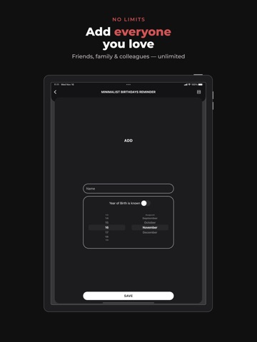 App screenshot