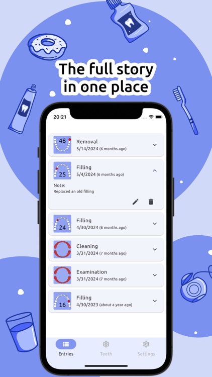 Denty: Teeth Health & Notes screenshot-3