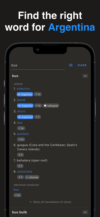Che: Argentinian Dictionary Screenshot 1 of 5