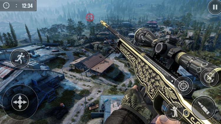 Epic Sniper Gun Shooting Games screenshot-4