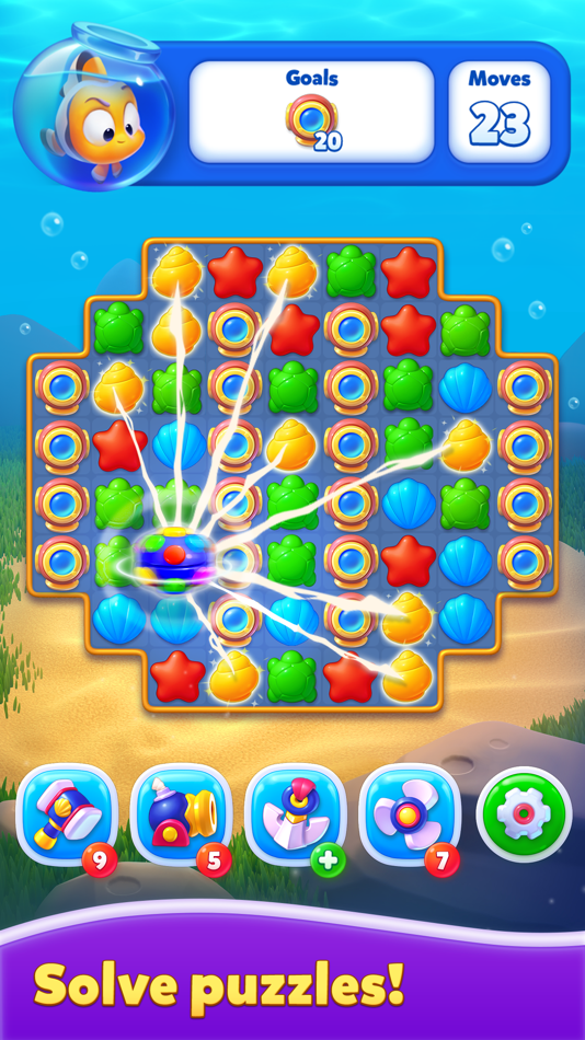 #1. Aqua Match (iOS) 由: Playrix