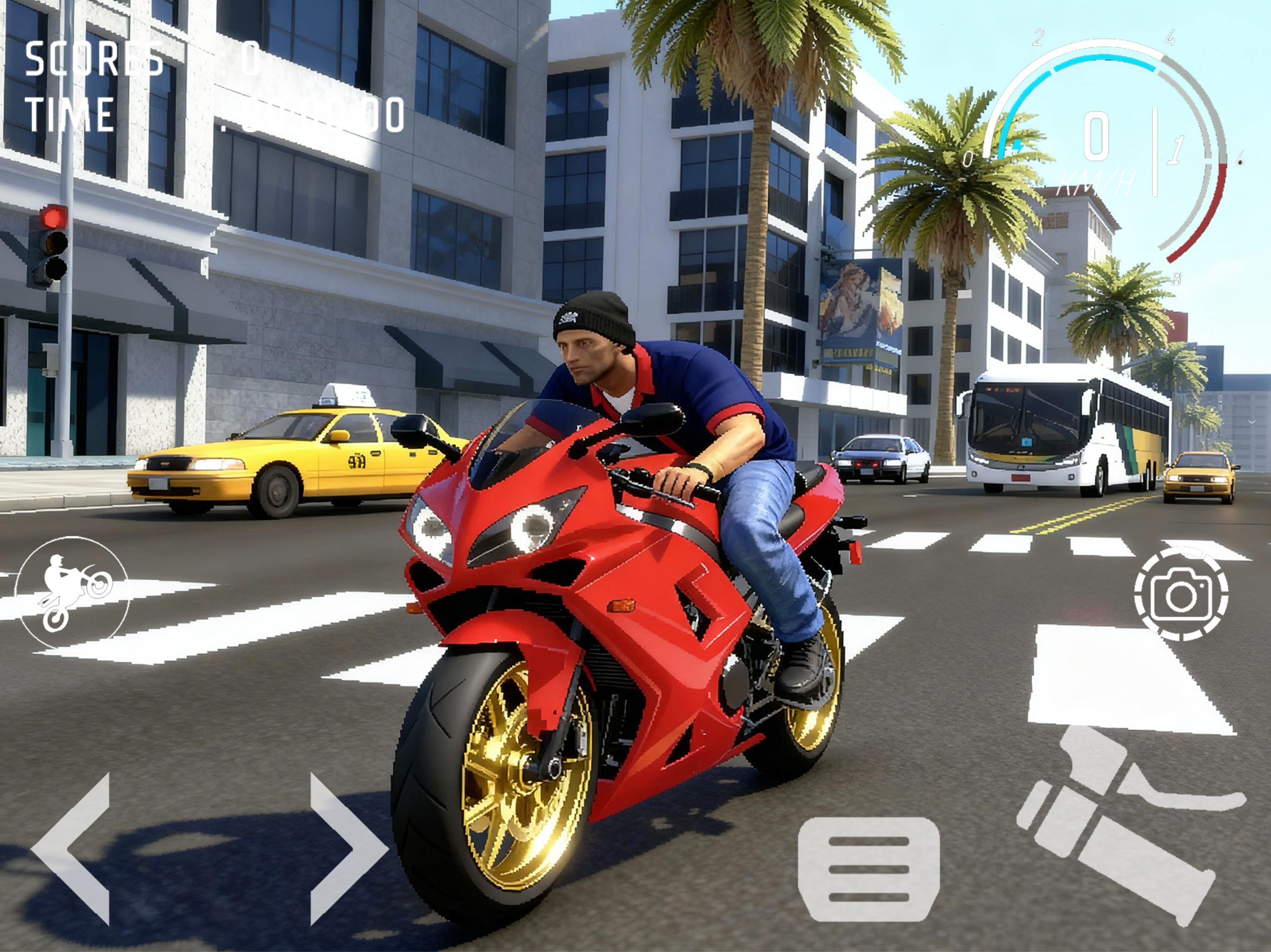 Supermoto Wheelie 3D